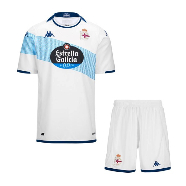 Trikot Deportivo Coruna Ausweich Kinder 2023-2024